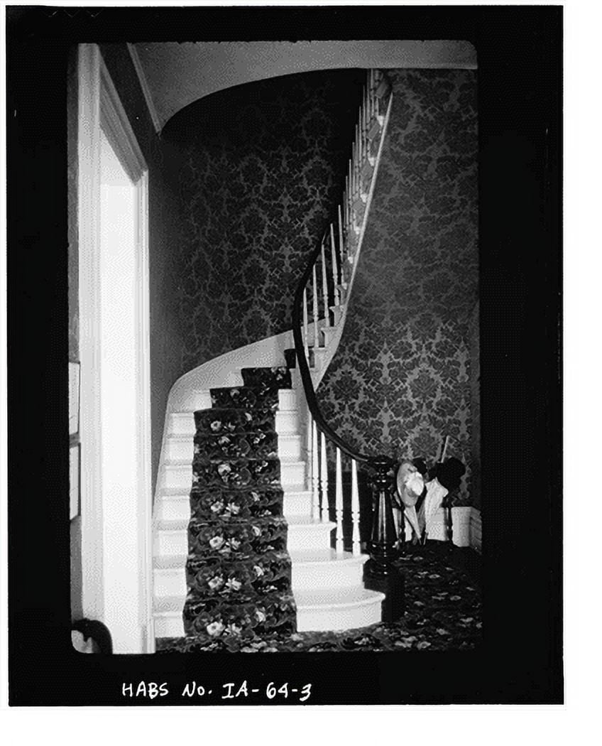 Historic Print, Rensselaer Russell House, 520 West Third Street, Waterloo, Black Hawk County, IA