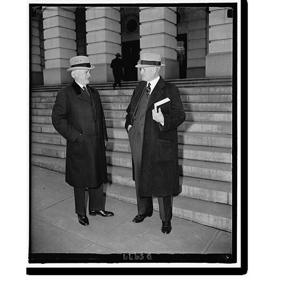 Historic Print, Rep. Jas. F. O'Connor, Mont. and Rep. Daniel A. Reed, N.Y., 18" x 24"
