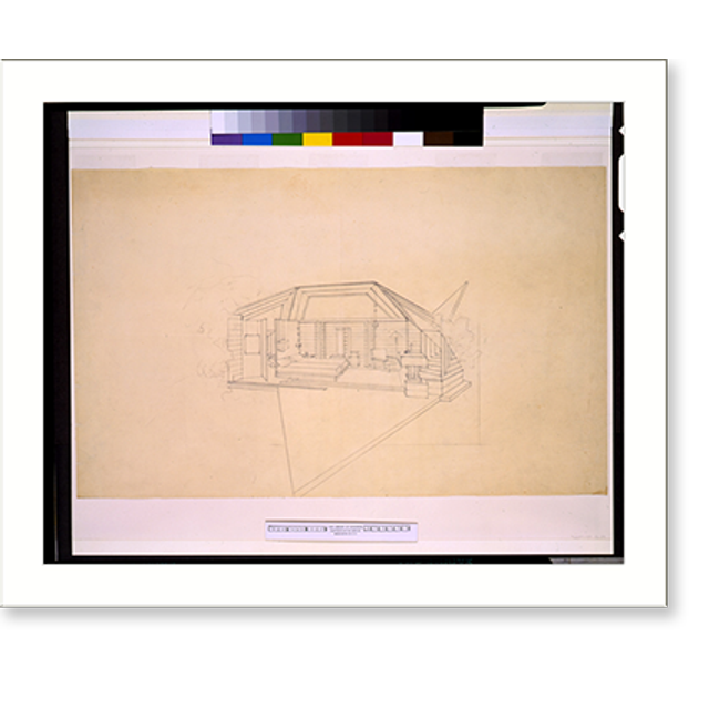 Historic Print, [Resort (San Marcos Water Gardens") for Alexander J