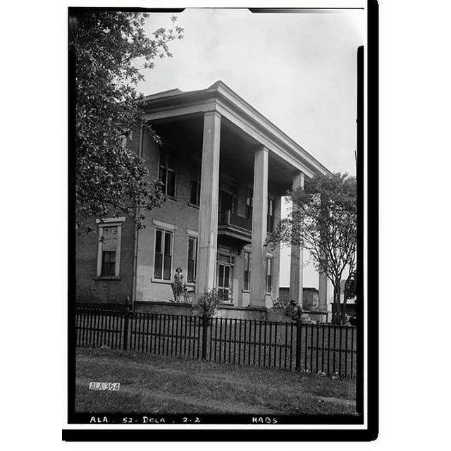Historic Print, RheaBurlesonMcEntire House, 120 Sycamore Street