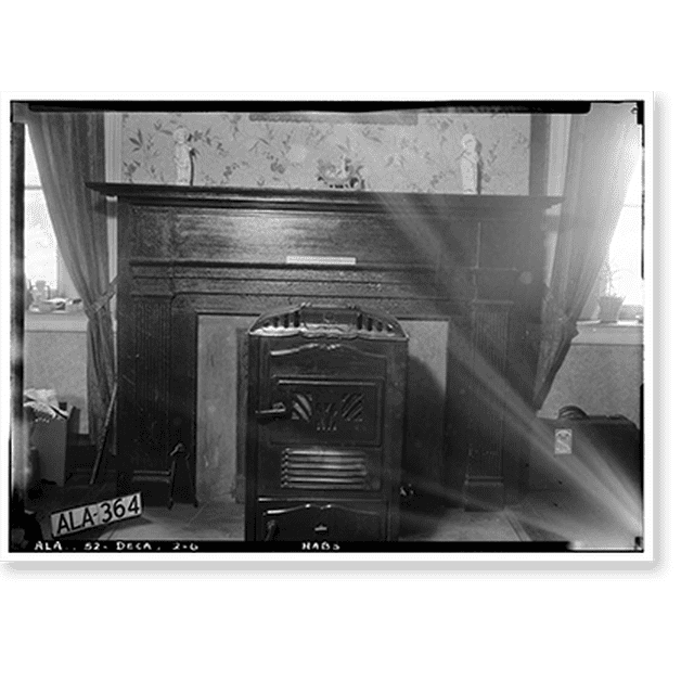 Historic Print, RheaBurlesonMcEntire House, 120 Sycamore Street