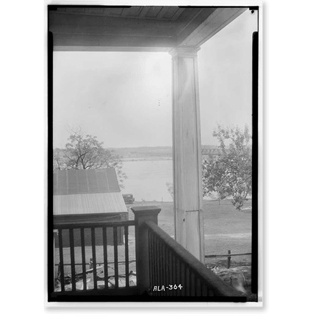 Historic Print, RheaBurlesonMcEntire House, 120 Sycamore Street