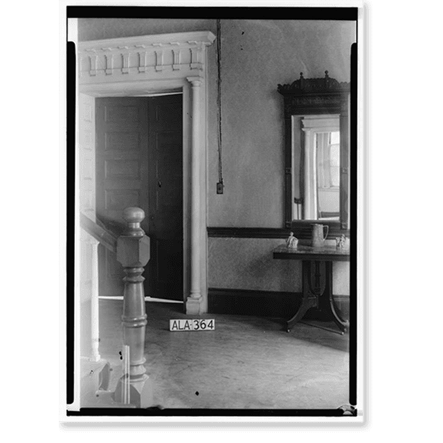 Historic Print, RheaBurlesonMcEntire House, 120 Sycamore Street