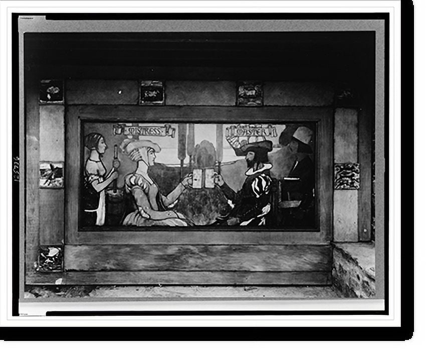 Historic Print, Rhode Island. Newport. A.C. James home, Suprise Valley