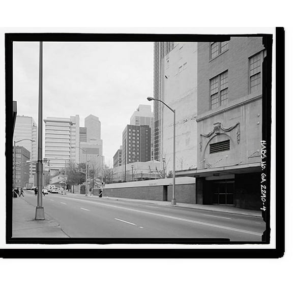 Historic Print, Rich's Downtown Department Store, 45 Broad Street, Atlanta, Fulton County, GA - 4, 16" x 20"