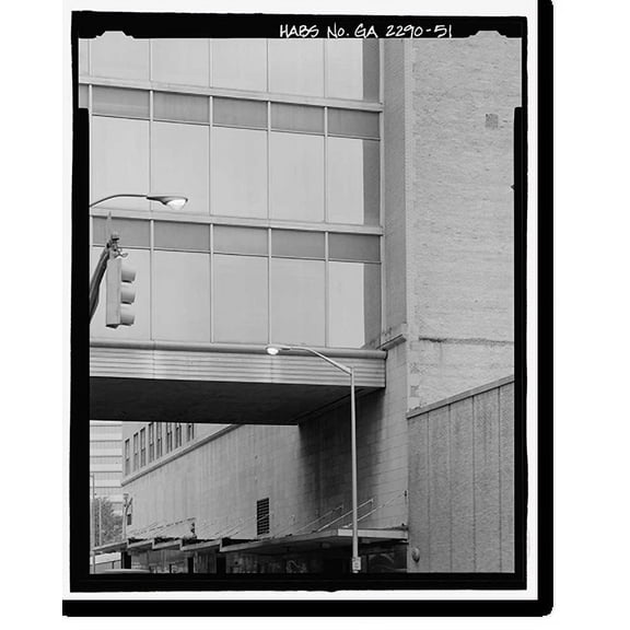 Historic Print, Rich's Downtown Department Store, 45 Broad Street, Atlanta, Fulton County, GA - 51, 18" x 24"