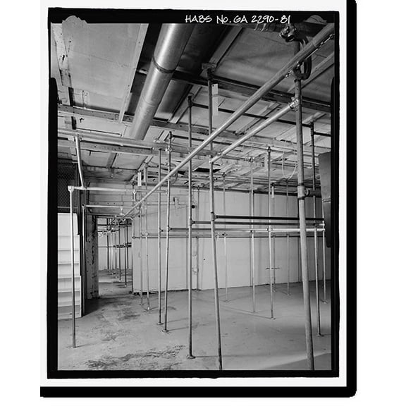 Historic Print, Rich's Downtown Department Store, 45 Broad Street, Atlanta, Fulton County, GA - 81, 18" x 24"