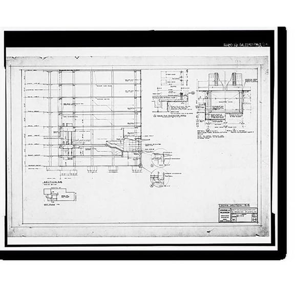 Historic Print, Rich's Downtown Department Store, 45 Broad Street, Atlanta, Fulton County, GA - 90, 16" x 20"