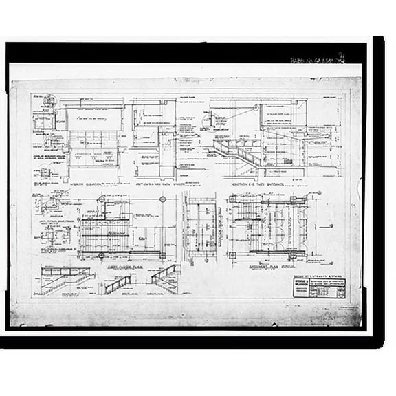 Historic Print, Rich's Downtown Department Store, 45 Broad Street, Atlanta, Fulton County, GA - 91, 18" x 24"