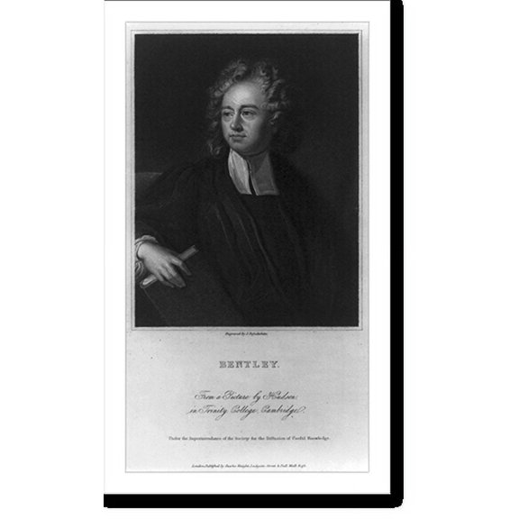 Historic Print, Richard Bentley, 16" x 20"