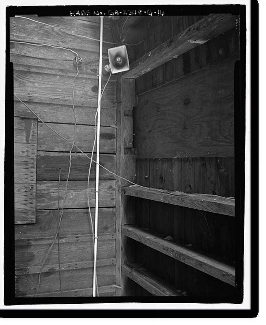 Historic Print, Richmond Hill Plantation, Cherry Hill Lettuce Shed