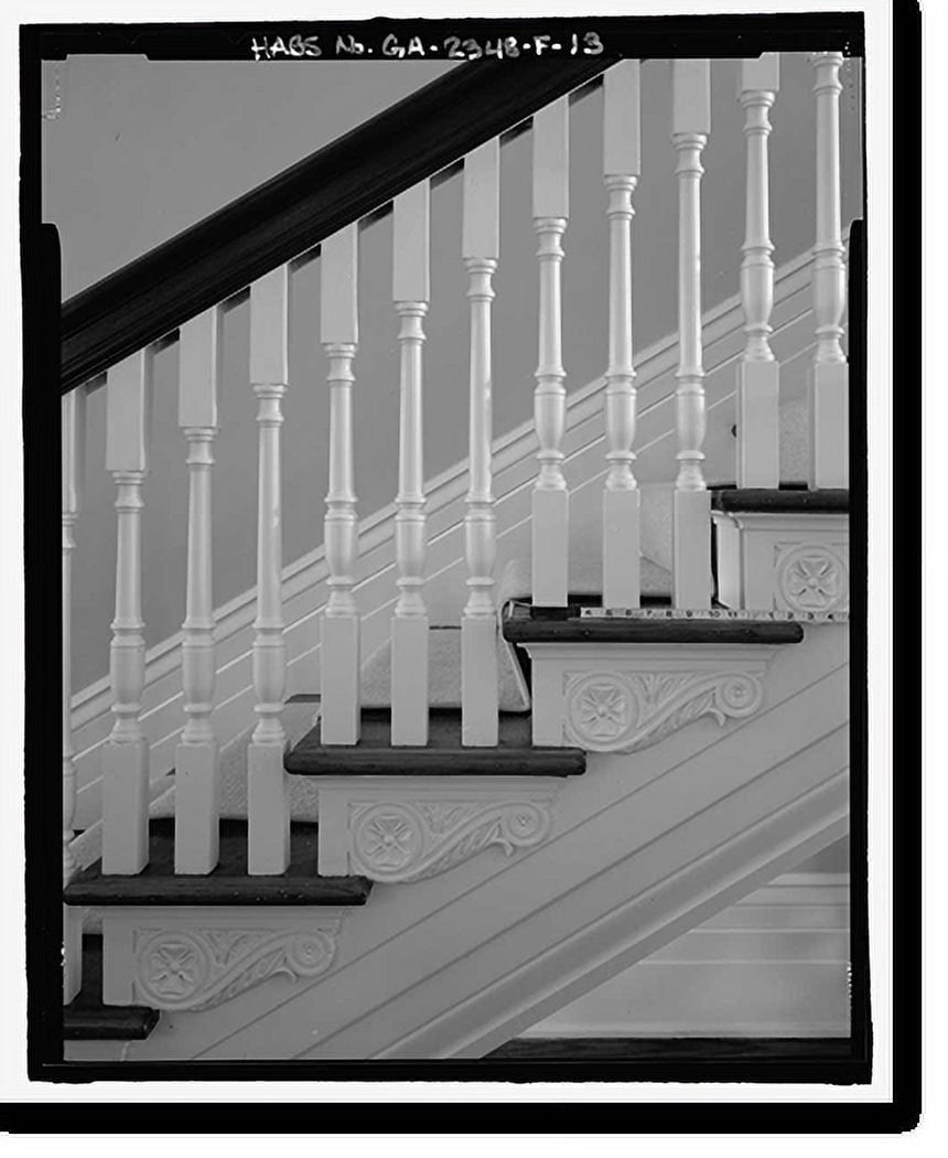 Historic Print, Richmond Hill Plantation, Ford Mansion, East of