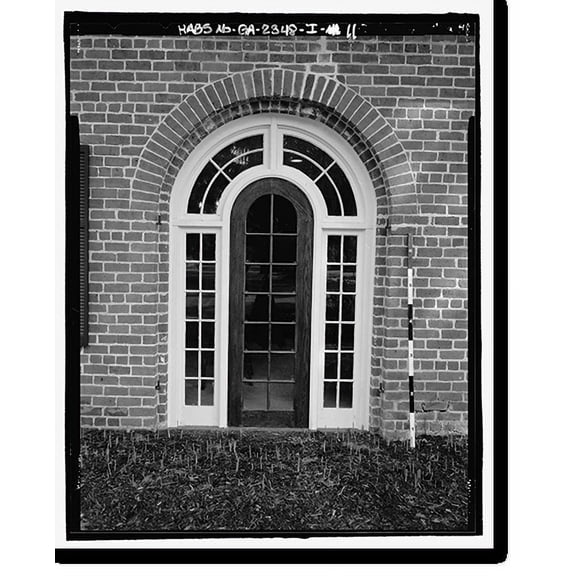 Historic Print, Richmond Hill Plantation, Laboratory-Powerhouse & Chimney, East of Richmond Hill on Ford Neck Road, Richmond Hill, Bryan County, GA - 11, 16" x 20"