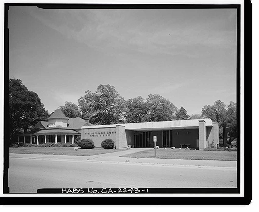 Historic Print, RiddleJackson House, 608 Jackson Street, Vidalia