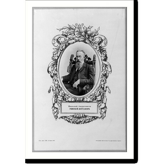 Historic Print, Rimskii-Korsakov, 16" x 20"