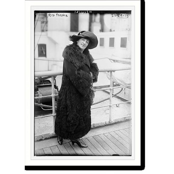 Historic Print, Rita Fornia, 11/14/21, 18" x 24"