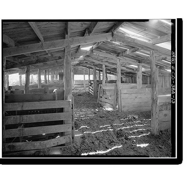Historic Print, Ritter Ranch, Barn, Old Dolores Highway, Dolores