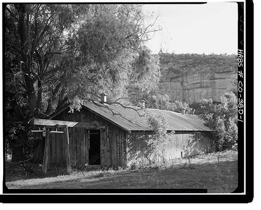 Historic Print, Ritter Ranch, Chicken House, Dolores vicinity ...