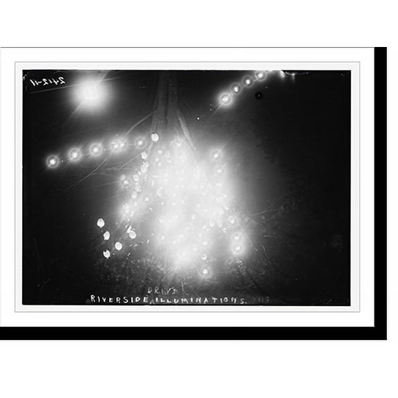Historic Print, Riverside Drive Illumination - 2, 16" x 20"