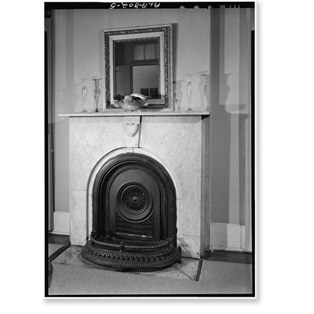 Historic Print, Robert S. Bunker House, 157 Monroe Street (moved to 201