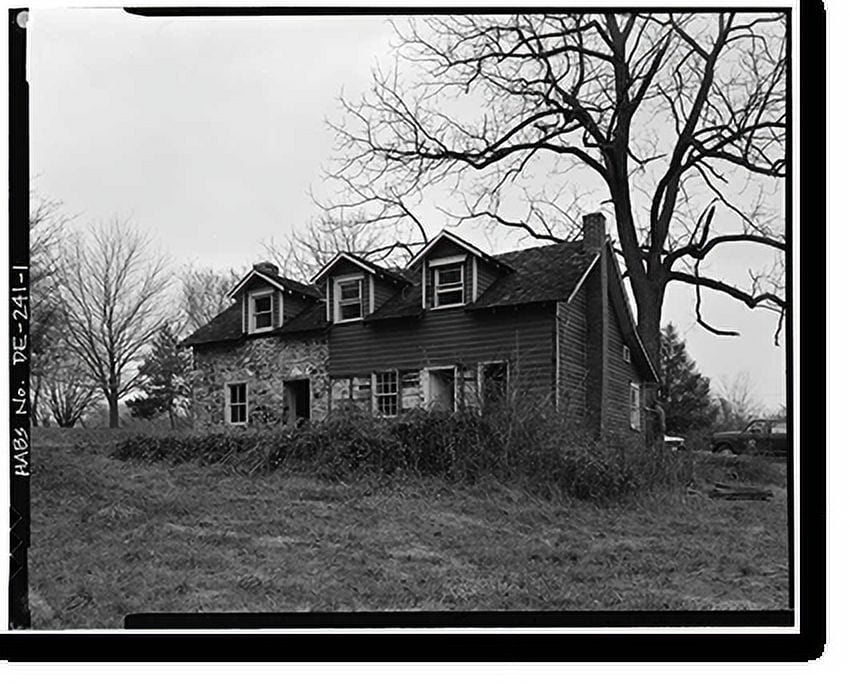 Historic Print, Robinson House, Walter S. Carpenter State Park