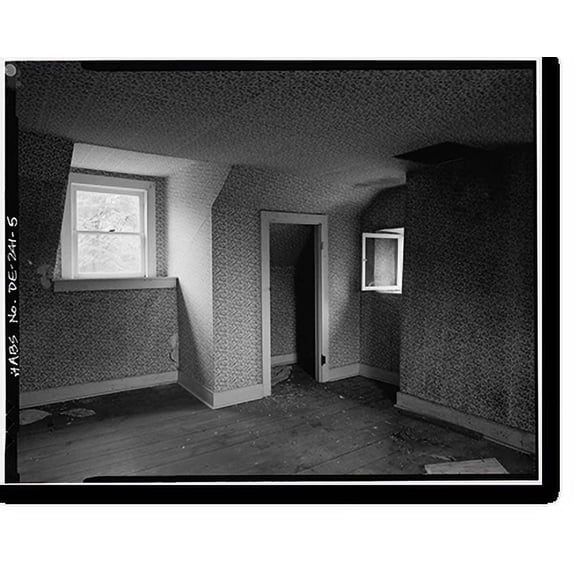 Historic Print, Robinson House, Walter S. Carpenter State Park, Pleasant Hill Road, Newark, New Castle County, DE - 5, 16" x 20"
