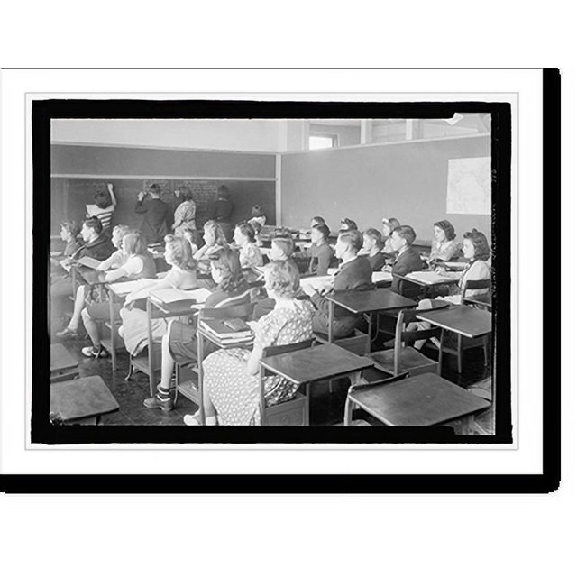 Historic Print, Rockville High School, c.1936, 16" x 20"