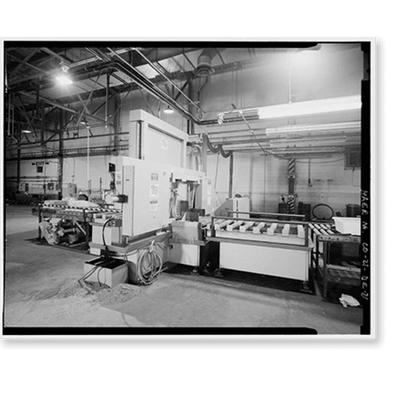 Historic Print, Rocky Mountain Arsenal, Cluster Bomb Assembly-Filling-Storage Building, 3500 feet South of Ninth Avenue; 2870 feet East of, Commerce City, Adams County, CO - 21, 18" x 24"