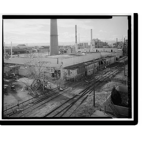 Historic Print, Rocky Mountain Arsenal, Thaw House-Distilled Mustard Drum Disposal, 410 feet South of December Seventh Avenue; 1640 fe, Commerce City, Adams County, CO, 16" x 20"