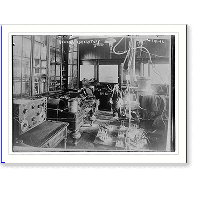 Historic Print, Rogers' lab., 16" x 20"