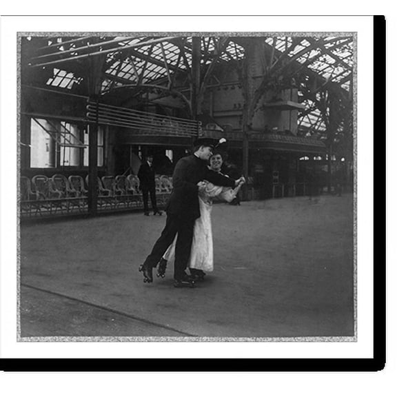 Historic Print, Roll around, 18" x 24"