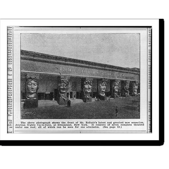 Historic Print, [Roltair's Arabian Nights Up To Date, Dreamland, New York] - 2, 16" x 20"
