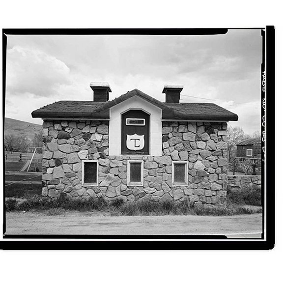 Historic Print, Rooney Ranch, Granary, Rooney Road & West Alamdea Parkway, Morrison vicinity, Jefferson County, CO, 16" x 20"