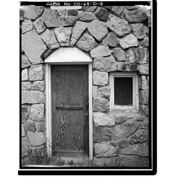 Historic Print, Rooney Ranch, Granary, Rooney Road & West Alamdea Parkway, Morrison vicinity, Jefferson County, CO - 3, 18" x 24"