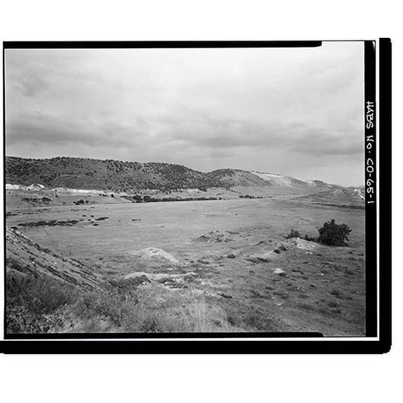 Historic Print, Rooney Ranch, Rooney Road & West Alamdea Parkway, Morrison vicinity, Jefferson County, CO, 18" x 24"