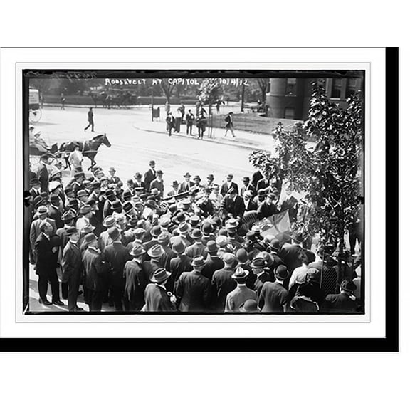 Historic Print, Roosevelt at Capitol, 16" x 20"