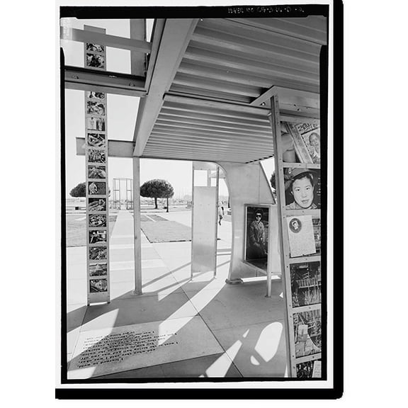 Historic Print, Rosie the Riveter National Historical Park, Rosie the Riveter Memorial, Off Regatta at Melville Square in Marina Park, Richmond, Contra Costa County, CA - 2, 16" x 20"