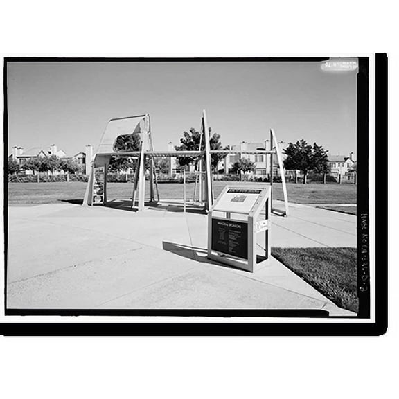 Historic Print, Rosie the Riveter National Historical Park, Rosie the Riveter Memorial, Off Regatta at Melville Square in Marina Park, Richmond, Contra Costa County, CA - 3, 18" x 24"