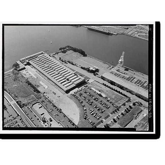 Historic Print, Rosie the Riveter National Historical Park, 1401 Marina Way South, Richmond, Contra Costa County, CA - 35, 16" x 20"