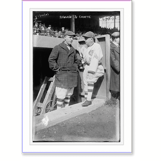 Historic Print, Rowland & Cicotte, 16" x 20"