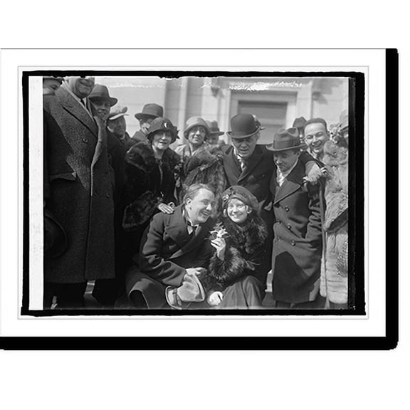 Historic Print, Roxy and gang at Union Station, [Washington, D.C.], 3/6/25, 16" x 20"
