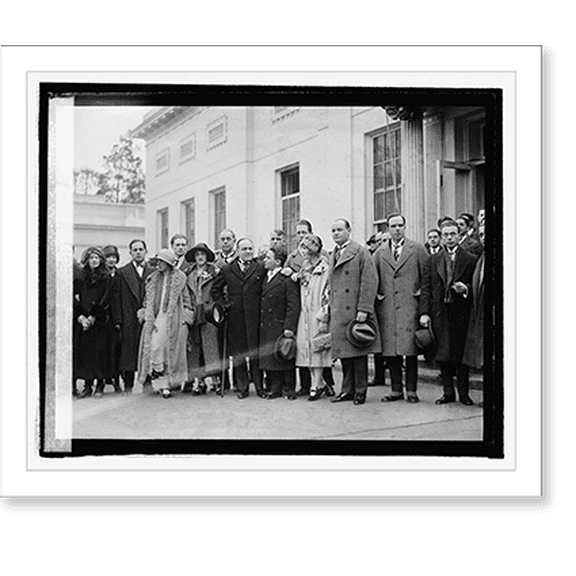 Historic Print, Roxy and gang at W.H., 16" x 20"