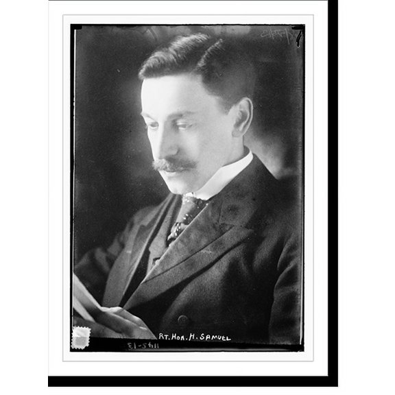 Historic Print, Rt. Hon. H. Samuel, 18" x 24"