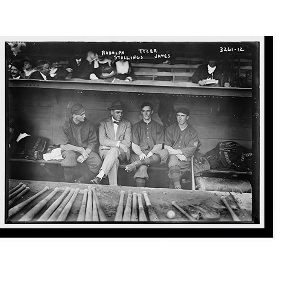 Historic Print, Rudolph, Stallings, Tyler, James, 16" x 20"