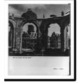 Historic Print, [Ruins of the gallery of the Rathaus, Dresden, Germany
