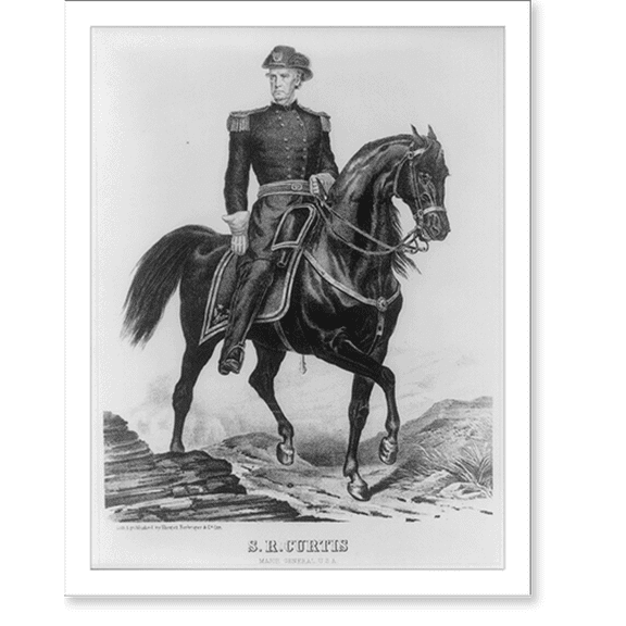 Historic Print, S.R. Curtis, 16" x 20"
