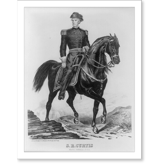 Historic Print, S.R. Curtis, 18" x 24"