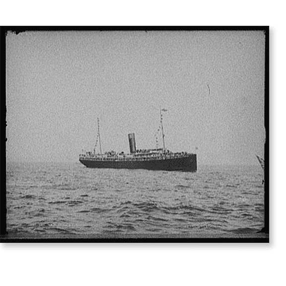 Historic Print, S.S. City of Savannah, 16" x 20"