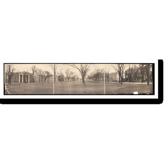 Historic Print, SC 1909 University of S.C., Columbia PHOTO, Width 7" x Length 36"
