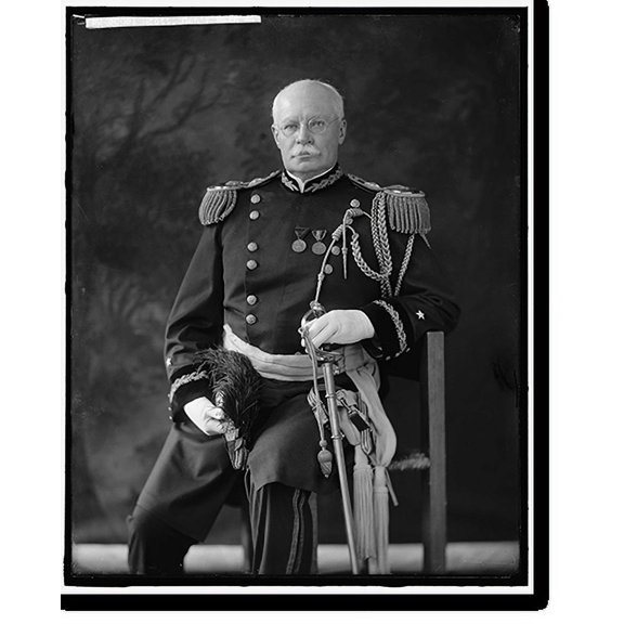 Historic Print, SCOTT, HUGH L. GENERAL, 16" x 20"
